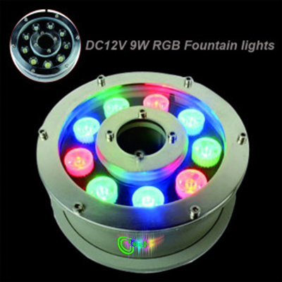9W Led underwater light