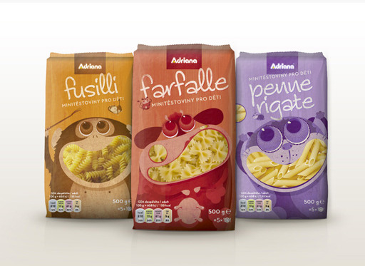 Macaroni packaging