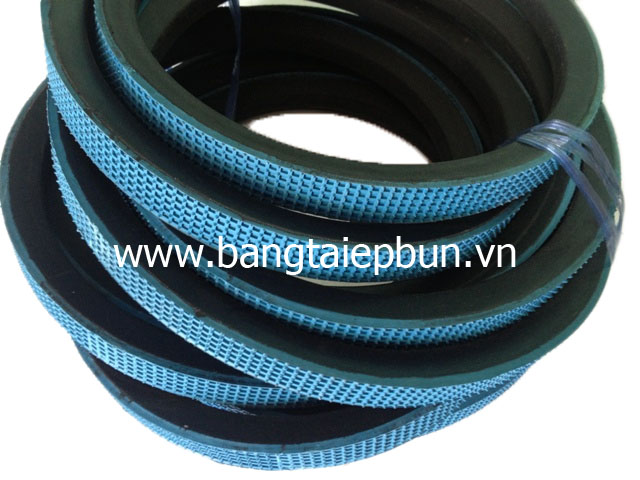 Rubber toothed belt