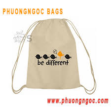 Drawstrings carton bag
