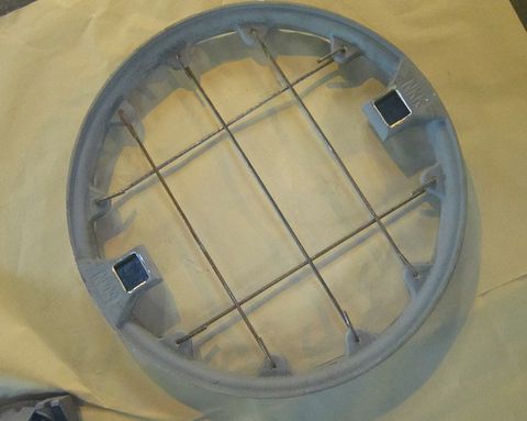 Cast iron gas cover