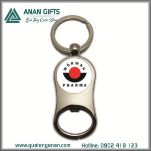 Beer opener keychain