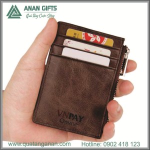 Leather card holder