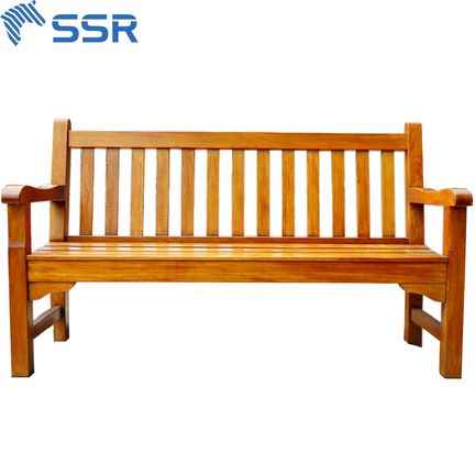 Wood bench