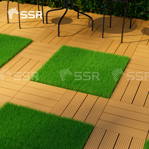 Grass deck tiles