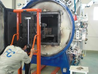 Vacuum plating processing