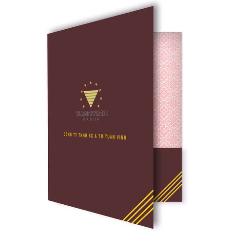 Paper menu cover