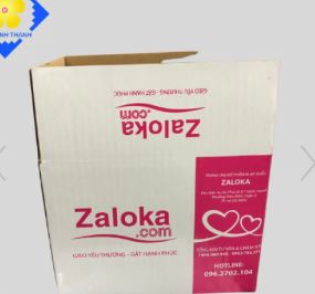 Cardboard box printing