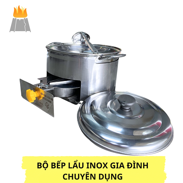Stainless steel hot pot set for family