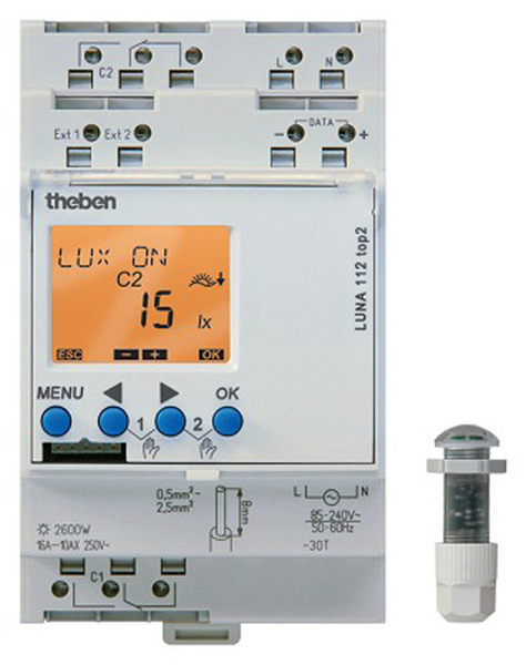 Theben LUNA 112 top2 EL twilight switch