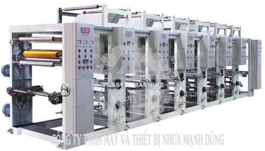 Rotogravure printing machine