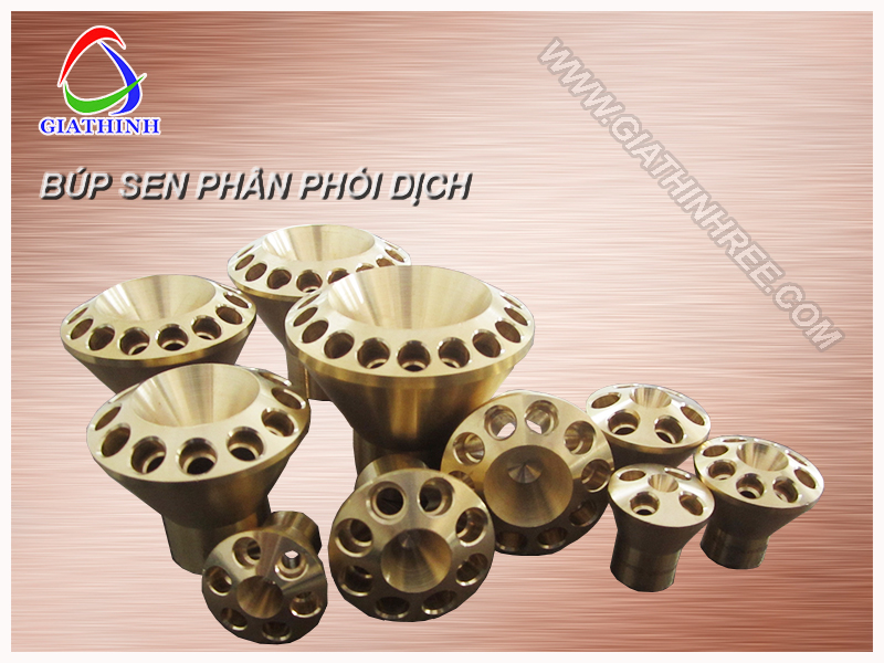 Brass liquid distributor