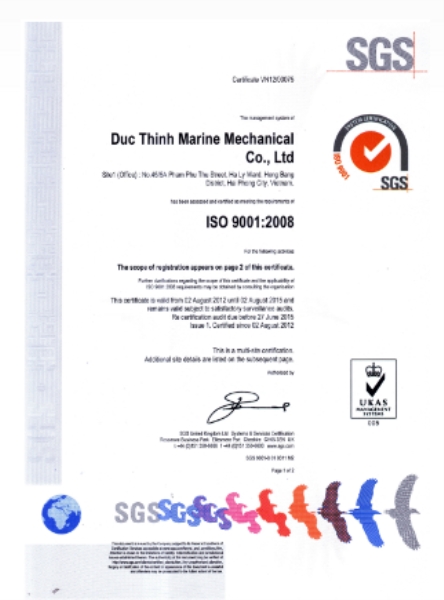 Certificates