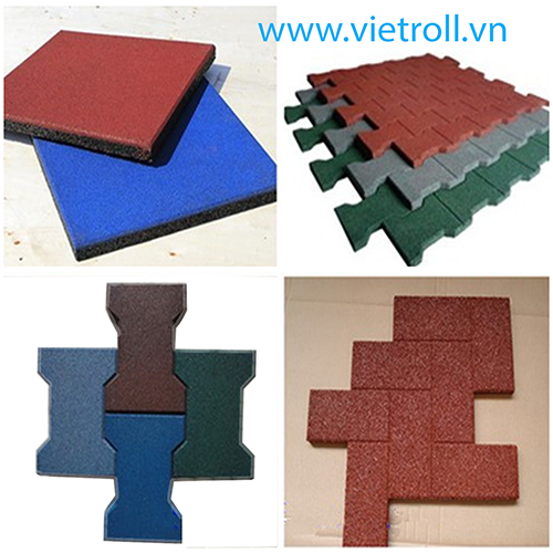 Rubber brick