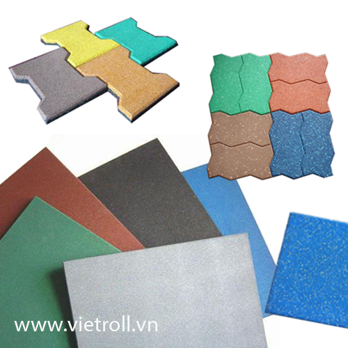 Rubber brick