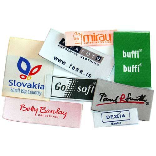 Woven labels