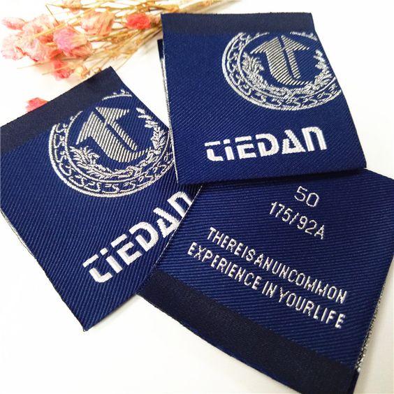 Woven labels
