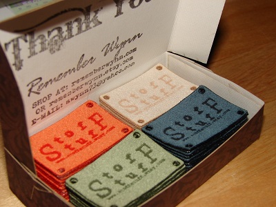 Woven labels