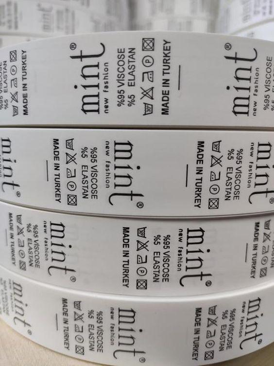 Printed labels