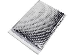 Silver-laminated bubble wrap bags