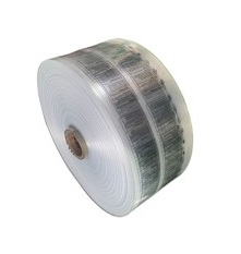 LLDPE rolls with two black-printed sides