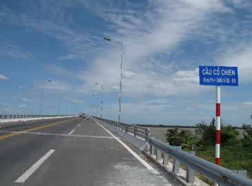 Hot-dip galvanized guardrails