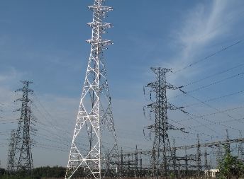 Hot-dip galvanized telecommunications poles
