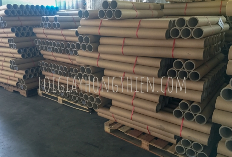 Paper tube for shrink film