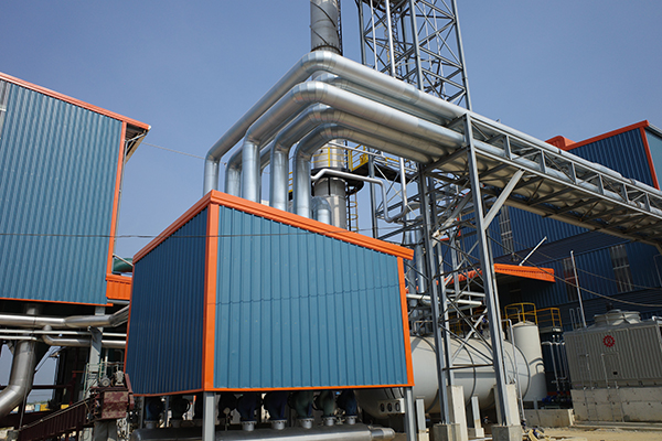 Thermal oil boiler