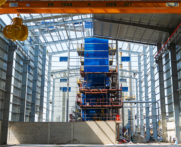 Thermal oil boiler