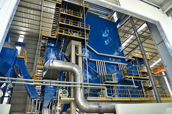 Thermal oil boiler
