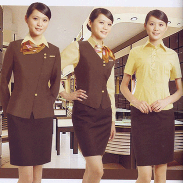 Restaurant and hotel uniforms
