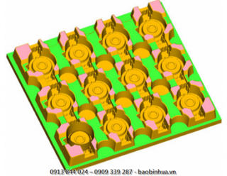 Aluminium formed mould