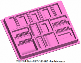Plastic formed mold