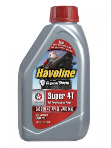 Caltex motorcycle oil