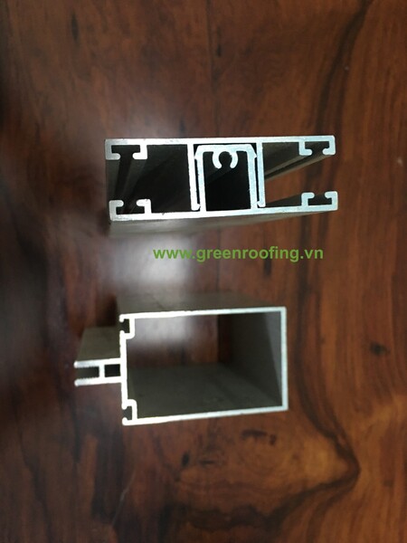 Aluminum H-shaped brace