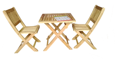Coffee tables and chairs