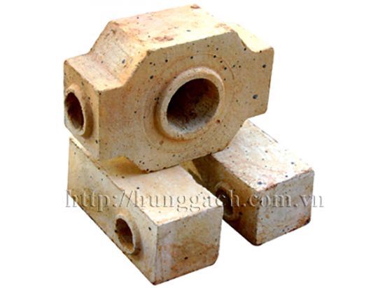 Shaped chamotte bricks