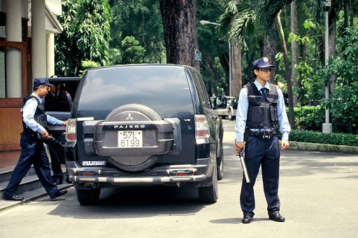 High-value goods escort security service