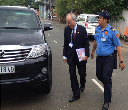 Bodyguard service for VIP
