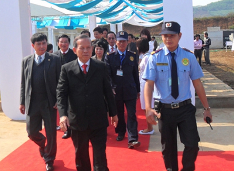 Bodyguard service for VIP