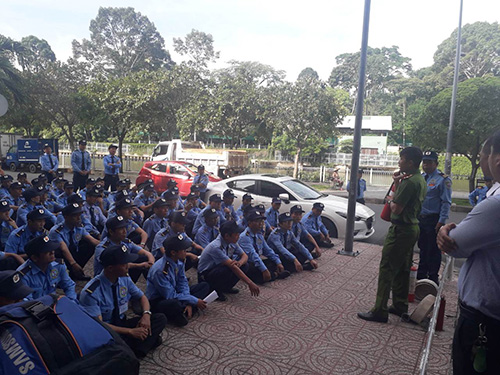 Security guard training