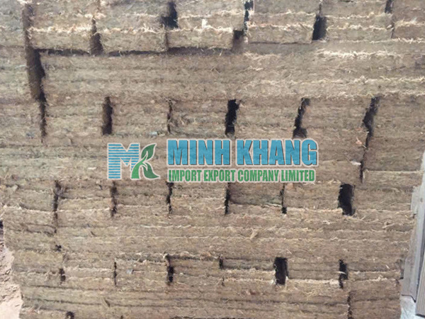 Compressed coir blocks