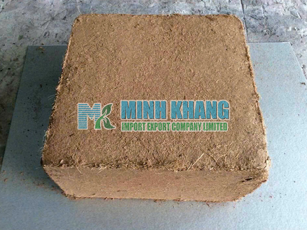 Compressed coir blocks