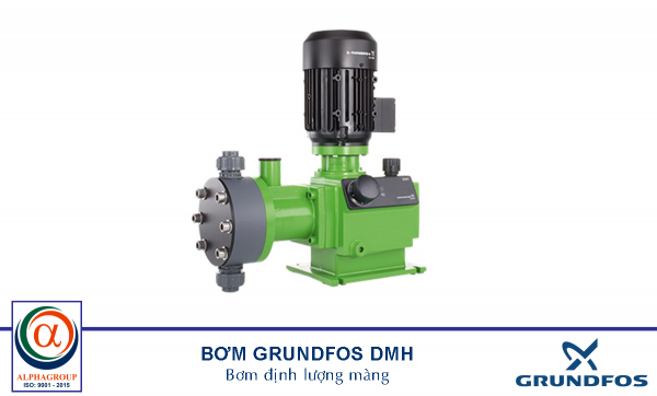 Hydraulic diaphragm dosing pump Grundfos DMH