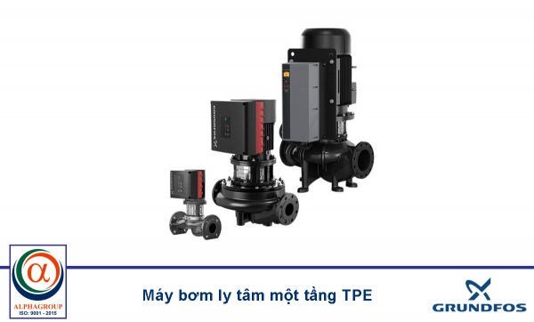 Grundfos TPE2 single stage pipeline pump
