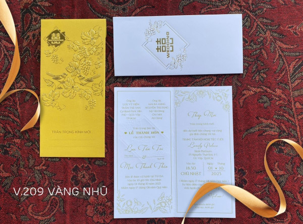 Wedding invitation printing