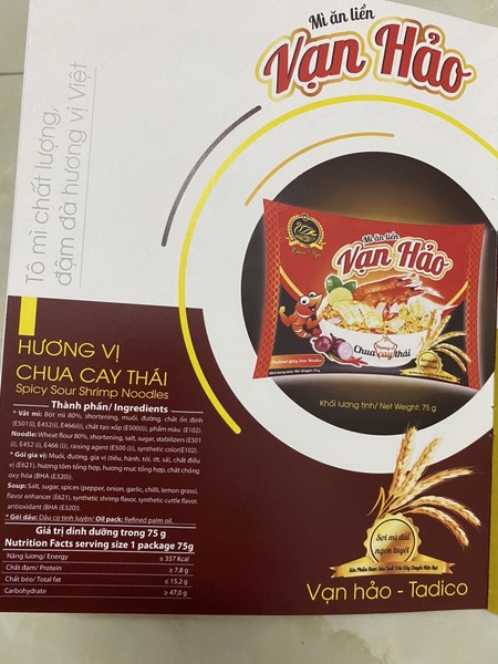 Van Hao instant noodles