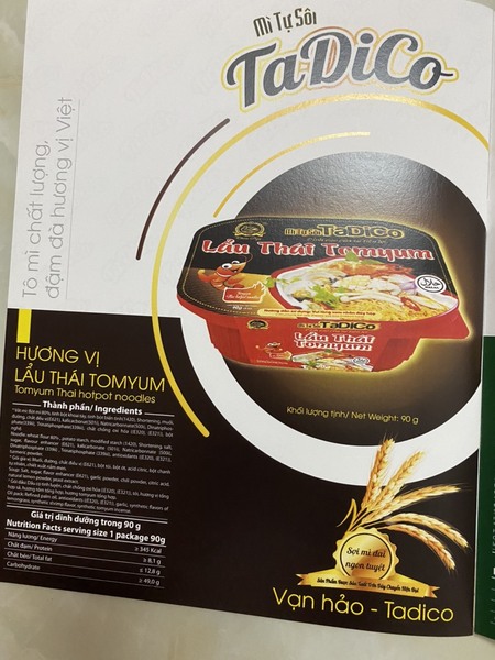 TaDiCo instant noodles
