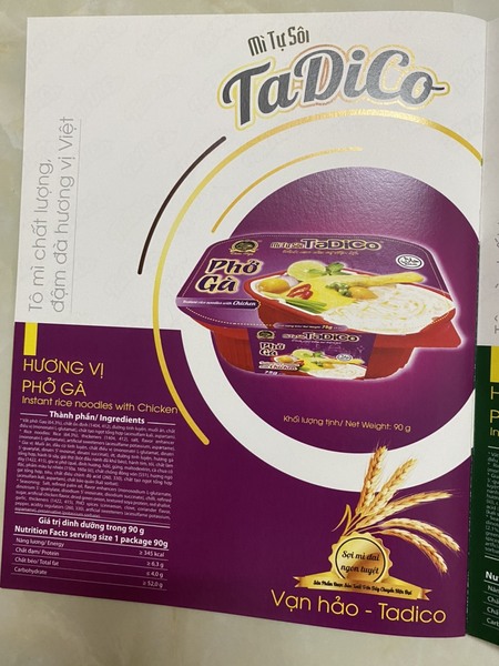 TaDiCo instant noodles